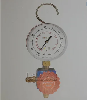 R410 HS-468A high pressure air- conditioning refrigerant grade single table valve pressure gauge Diagnostic dosing tool
R410 HS-468A high pressure air- conditioning refrigerant grade single table valve pressure gauge Diagnostic dosing tool