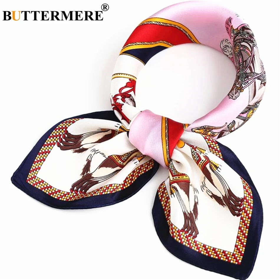 BUTTERMERE 100% Real Silk Scarf Women Print Brand Office Ladies Pure Silk Square Scarf Female Spring Summer Neckerchief 53*53cm
BUTTERMERE 100% Real Silk Scarf Women Print Brand Office Ladies Pure Silk Square Scarf Female Spring Summer Neckerchief 53*53cm
