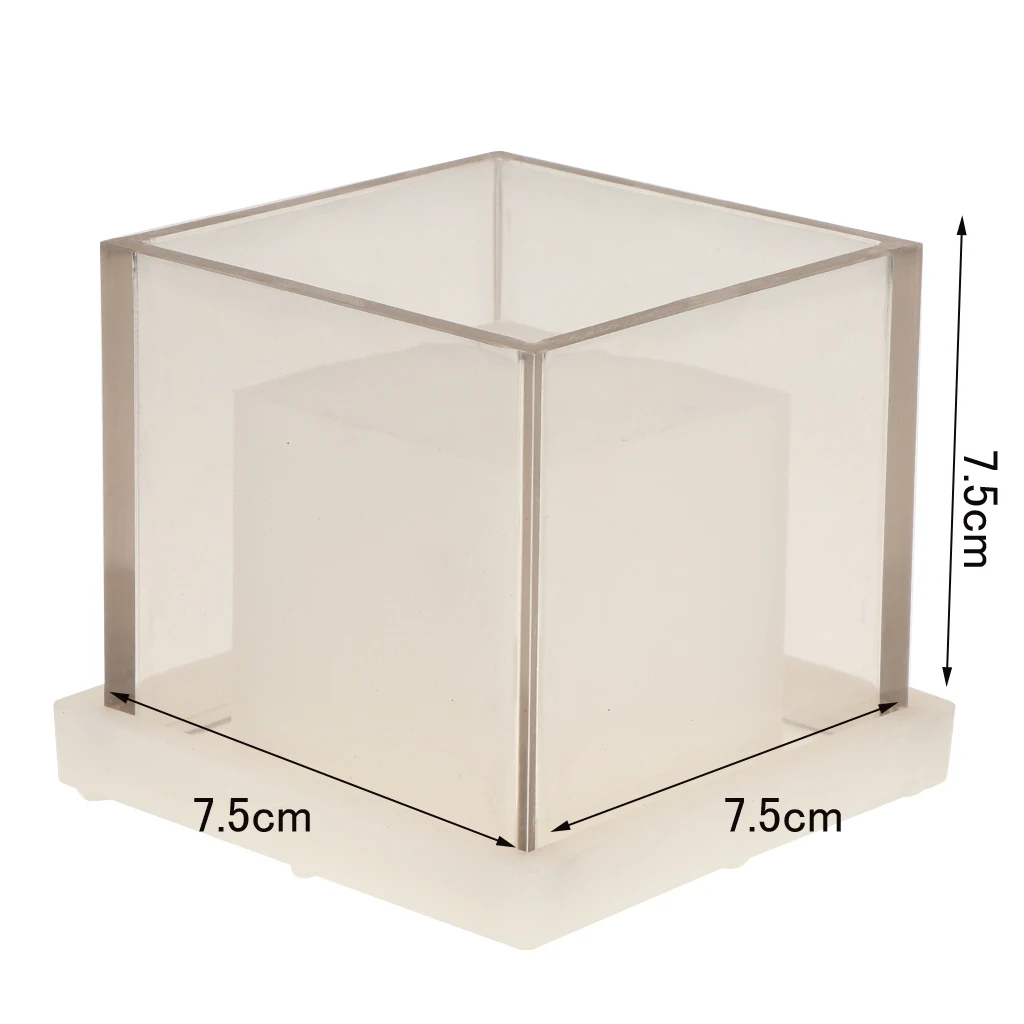 Hollow Center Designs Candle Making Moulds DIY Handmade Aromatherapy Candle Scented Candle Tealight Dried Flower Mold Tools