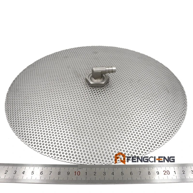 Free Shipping 11" S/S False Bottom w/ 3/8" Barb & 1/2" Lock Nuts, All Grain Brewing Parts, Free Shipping
Free Shipping 11" S/S False Bottom w/ 3/8" Barb & 1/2" Lock Nuts, All Grain Brewing Parts, Free Shipping