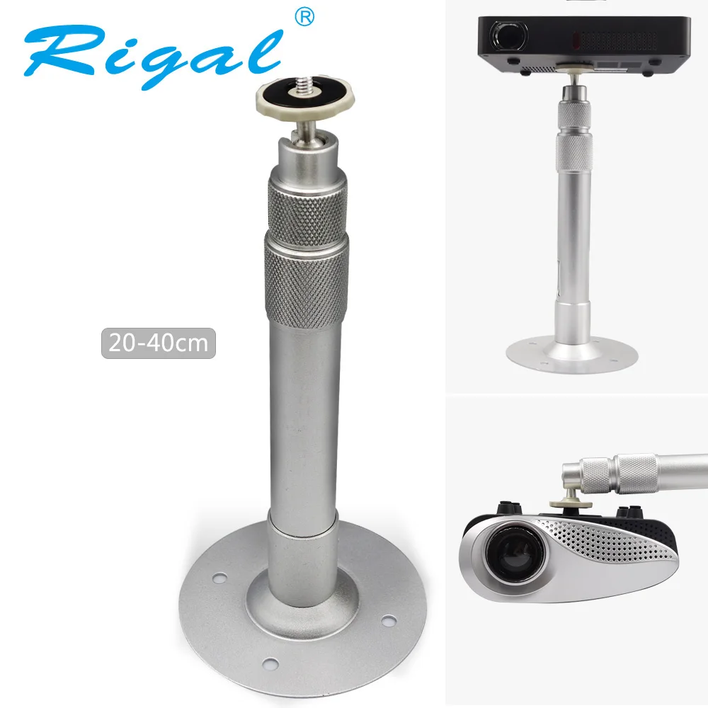 Rigal Mini DLP Projector Lift Bracket Mount 360 Degree Swivel Extendable 40cm Screw 6mm Loading 3KG Roof Holder Ceiling Mount
Rigal Mini DLP Projector Lift Bracket Mount 360 Degree Swivel Extendable 40cm Screw 6mm Loading 3KG Roof Holder Ceiling Mount
