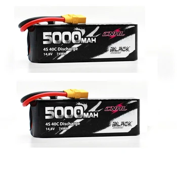 1 / 2 PCS CNHL BLACK SERIES 5000mAh 11.1V / 14.8V 3S 4S 40C Lipo Battery XT90 Plug for RC Drones FPV Quadcopter Power Charging
1 / 2 PCS CNHL BLACK SERIES 5000mAh 11.1V / 14.8V 3S 4S 40C Lipo Battery XT90 Plug for RC Drones FPV Quadcopter Power Charging