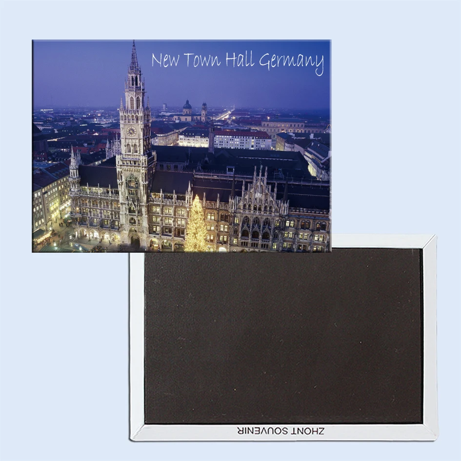 New Town Hall, Munich, Germany, Magnetic Refrigerator Affixed With Tourist Souvenirs Home Accessories 24872
New Town Hall, Munich, Germany, Magnetic Refrigerator Affixed With Tourist Souvenirs Home Accessories 24872