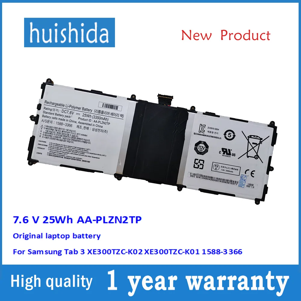 7.6 V 25Wh AA-PLZN2TP Original laptop battery For Samsung Tab 3 XE300TZC-K02 XE300TZC-K01 1588-3366 series
7.6 V 25Wh AA-PLZN2TP Original laptop battery For Samsung Tab 3 XE300TZC-K02 XE300TZC-K01 1588-3366 series
