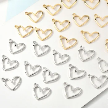 Newest 40pcs/Lot 12*14MM Hollow Out Style Silver Gold Tone Plated Alloy Jewelry Heart Charms Ornament Accessoried DIY Pendants
Newest 40pcs/Lot 12*14MM Hollow Out Style Silver Gold Tone Plated Alloy Jewelry Heart Charms Ornament Accessoried DIY Pendants