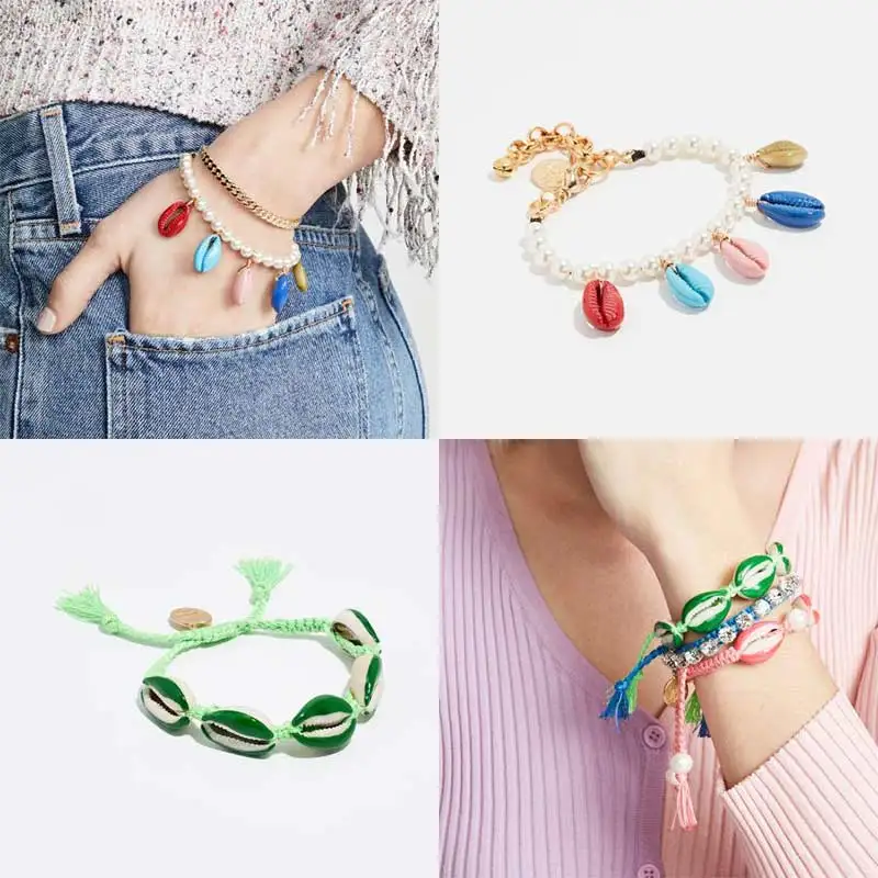 Dvacaman RAINBOW Shell Beads Chain Charm Bracelet Women Wedding Bridal Pearl Bracelet Bangle ZA 2019 Girl Summer Beach Jewelry
Dvacaman RAINBOW Shell Beads Chain Charm Bracelet Women Wedding Bridal Pearl Bracelet Bangle ZA 2019 Girl Summer Beach Jewelry