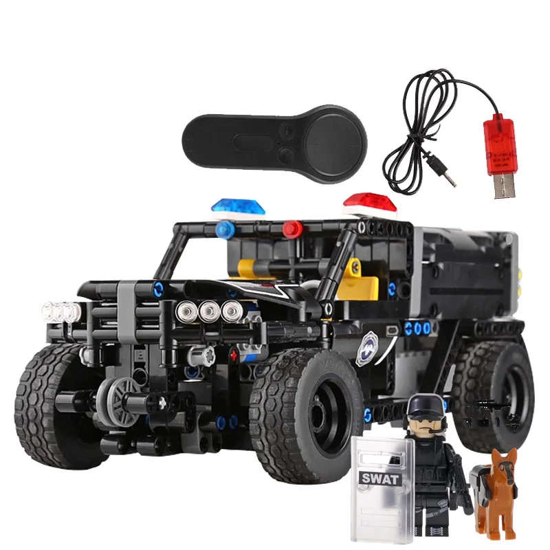 Legoing Technic City The Police Cruiser 433Pcs Building Blocks Toys for Children Compatible with Technic Legoings City Car 13006
Legoing Technic City The Police Cruiser 433Pcs Building Blocks Toys for Children Compatible with Technic Legoings City Car 13006