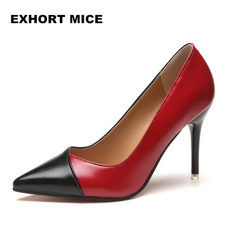 2018 Women pumps Fashion gradient color High heels single shoes female Spring Summer patent leather wedding party shoes woman
2018 Women pumps Fashion gradient color High heels single shoes female Spring Summer patent leather wedding party shoes woman