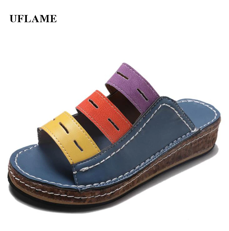 Women Summer Sandals Stitching Sandals Ladies Open Toe Casual Shoes Platform Fish mouth Wedge Slides Women Beach Slippers Loafer
Women Summer Sandals Stitching Sandals Ladies Open Toe Casual Shoes Platform Fish mouth Wedge Slides Women Beach Slippers Loafer