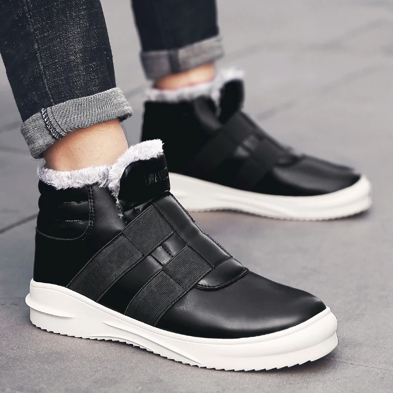 Genuine Leather Winter Men Women Boots Warm Plush Sneakers Brand Outdoor Unisex Sport Shoes Comfortable hiking Shoes
Genuine Leather Winter Men Women Boots Warm Plush Sneakers Brand Outdoor Unisex Sport Shoes Comfortable hiking Shoes
