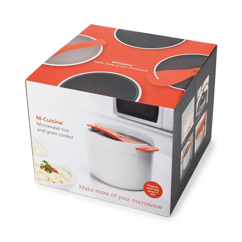 M-Cuisine Microwave Rice Cooker Microwave Rice Steamer Bowl Cooker Tools Kitchen Utensils
M-Cuisine Microwave Rice Cooker Microwave Rice Steamer Bowl Cooker Tools Kitchen Utensils