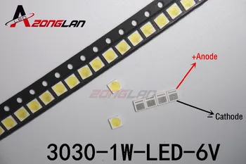 LED 500pcs/LOT Backlight High Power LED 1.8W 3030 6V Cool white 150-187LM PT30W45 V1 TV Application
LED 500pcs/LOT Backlight High Power LED 1.8W 3030 6V Cool white 150-187LM PT30W45 V1 TV Application