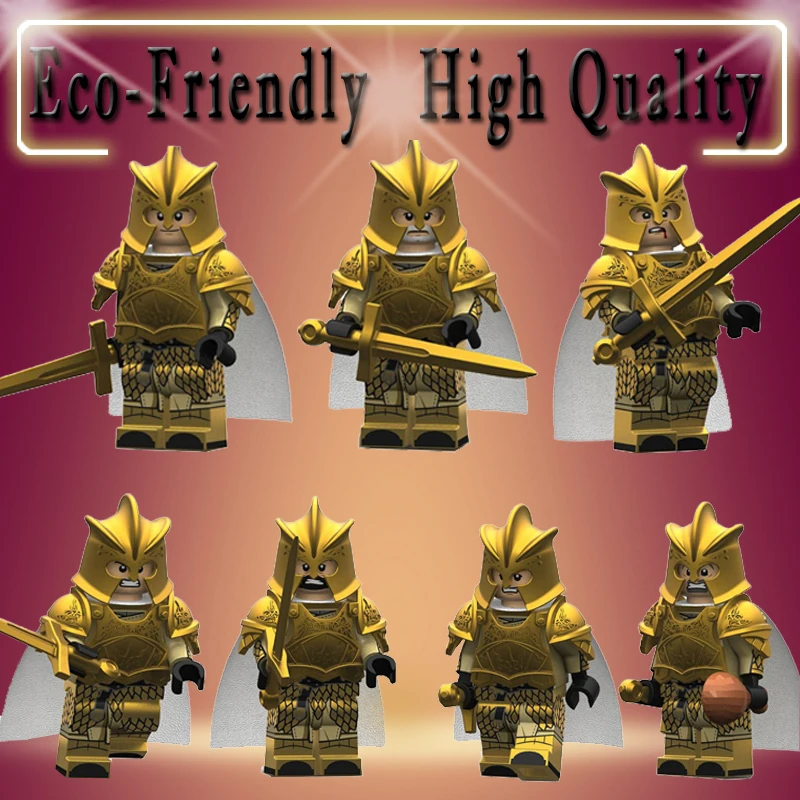 Limited edition Game of Thrones Legoe Gold-plated version of Eddard Stark Lannister Aberdeen Ice and Fire Building blocks KT1001
Limited edition Game of Thrones Legoe Gold-plated version of Eddard Stark Lannister Aberdeen Ice and Fire Building blocks KT1001