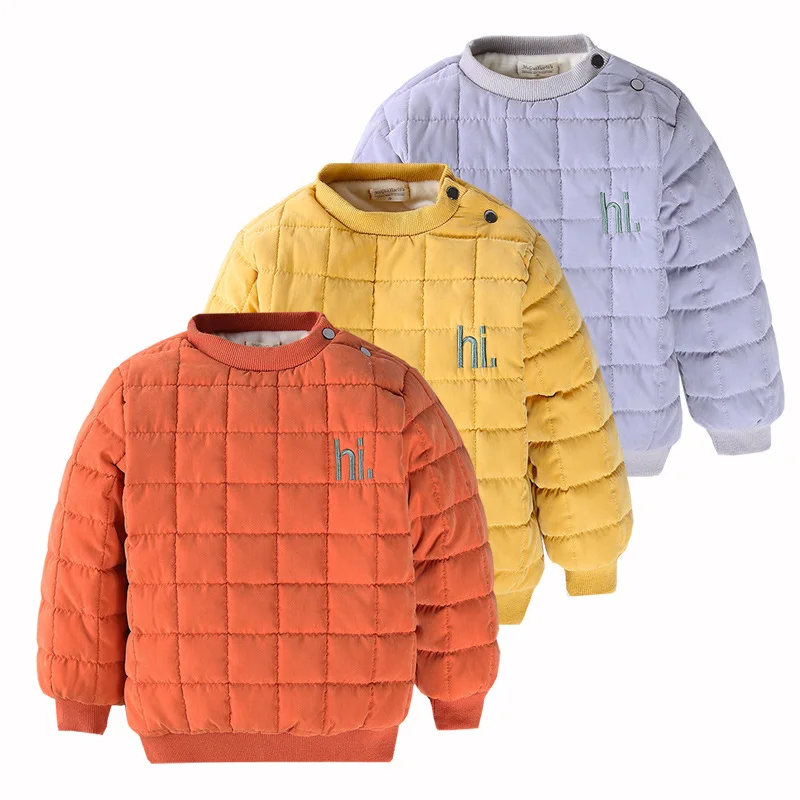 Winter Children Solid Cotton Sweaters Kids Girls Boys Long Sleeve Casual Thicken Warm Tops Baby Clothes 1-7 Years New
Winter Children Solid Cotton Sweaters Kids Girls Boys Long Sleeve Casual Thicken Warm Tops Baby Clothes 1-7 Years New