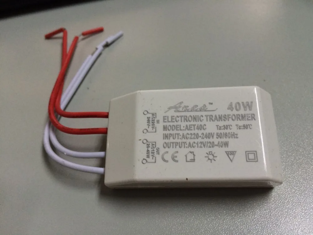 5PCS Free ship,40W AC 220V - 240V to 12V Halogen Crystal lamp Light Electronic Transformer LED Driver Power Supply
5PCS Free ship,40W AC 220V - 240V to 12V Halogen Crystal lamp Light Electronic Transformer LED Driver Power Supply