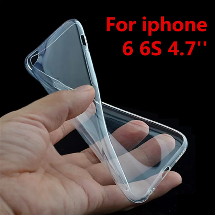 4.7 " Phone Cases For iPhone 6 Case Soft Transparent Silicone Clear Case Back Cover For iPhone 6s Case
4.7 " Phone Cases For iPhone 6 Case Soft Transparent Silicone Clear Case Back Cover For iPhone 6s Case