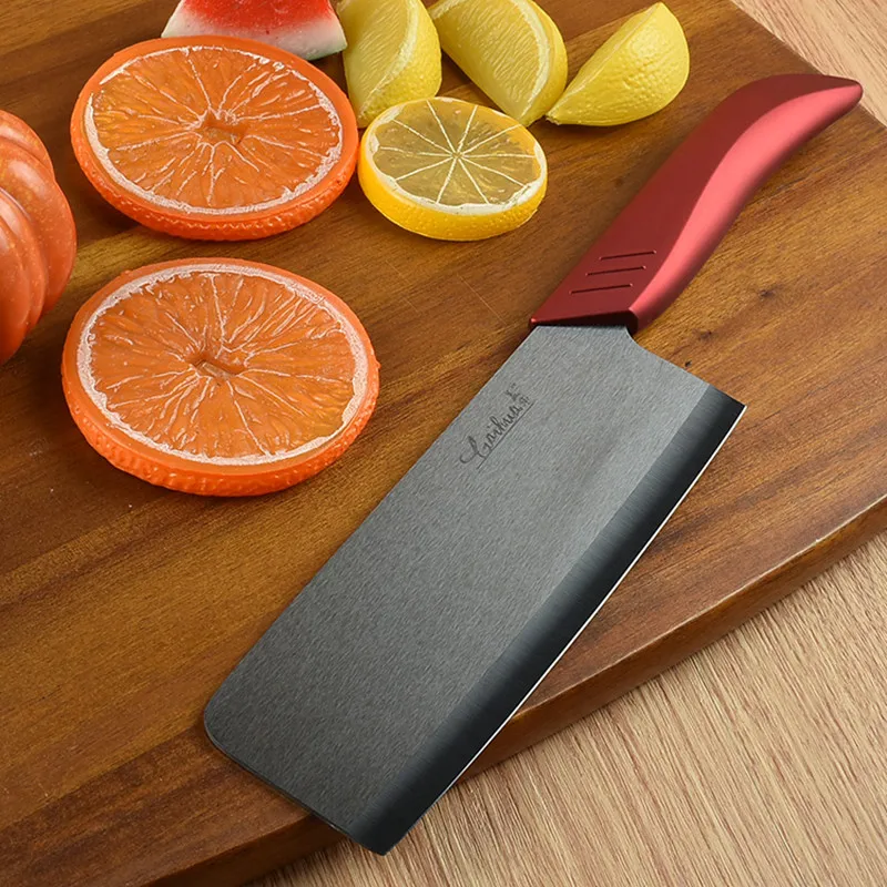 Free Shipping BAIYUE 6.5" Kitchen Ceramic Black Blade Professional Chef Slicing Meat Vegetable Cutting Knives Household Cleaver
Free Shipping BAIYUE 6.5" Kitchen Ceramic Black Blade Professional Chef Slicing Meat Vegetable Cutting Knives Household Cleaver