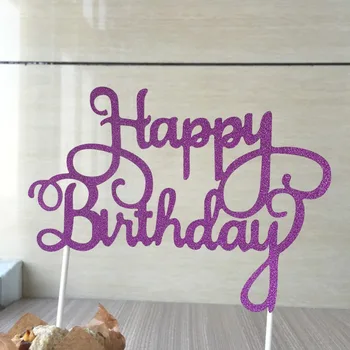 12pcs/lot Happy birthday glitter paper laser cut Shiny Cupcake Topper Set for Wedding Party Cake Decoration Supplies
12pcs/lot Happy birthday glitter paper laser cut Shiny Cupcake Topper Set for Wedding Party Cake Decoration Supplies