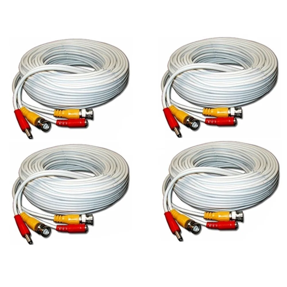 KSOL ACELEVEL 4 PACK PREMIUM 100Ft.THICK BNC EXTENSION CABLES FOR Q-SEE SYSTEMS WHITE
KSOL ACELEVEL 4 PACK PREMIUM 100Ft.THICK BNC EXTENSION CABLES FOR Q-SEE SYSTEMS WHITE