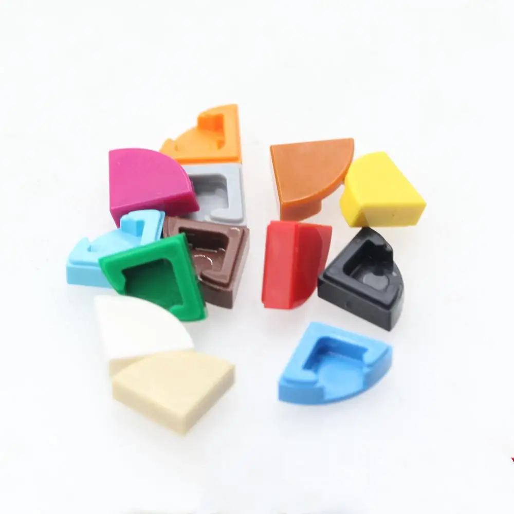 120 PCS Moc Tile, Round 1 x 1 Quarter 25269 DIY Enlighten Block Bricks Compatible with Assembles Particles LegoINGly
120 PCS Moc Tile, Round 1 x 1 Quarter 25269 DIY Enlighten Block Bricks Compatible with Assembles Particles LegoINGly
