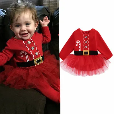 Newborn Baby Girl Dress Long Sleeve Christmas Red Santa Claus Tulle Dress Outfits Costume Christmas Santa Claus Tulle Dress 0-2T
Newborn Baby Girl Dress Long Sleeve Christmas Red Santa Claus Tulle Dress Outfits Costume Christmas Santa Claus Tulle Dress 0-2T