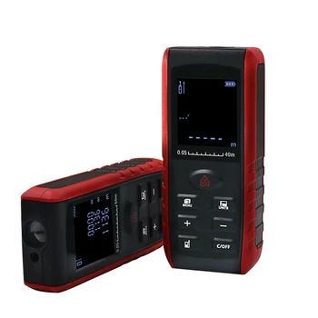 40M High precision Laser rangefinder Handheld laser Distance Meter Range Finder Area Volume Measure +Angle Indication
40M High precision Laser rangefinder Handheld laser Distance Meter Range Finder Area Volume Measure +Angle Indication