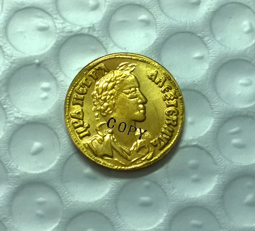 RUSSIA - Chervonetz 1701 - Peter I GOLD copy coins commemorative coins-replica coins medal coins collectibles badge
RUSSIA - Chervonetz 1701 - Peter I GOLD copy coins commemorative coins-replica coins medal coins collectibles badge