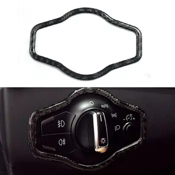 Car Styling New Real Carbon Fiber Car Headlight Switch Button Trim Frame Cover Sticker Fit For Audi A4L A5 Q5
Car Styling New Real Carbon Fiber Car Headlight Switch Button Trim Frame Cover Sticker Fit For Audi A4L A5 Q5