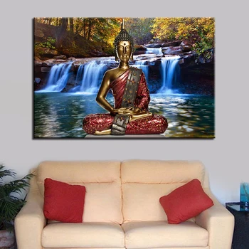 1 Pcs HD Prints Waterfall Forest Buddha Statue Canvas Pictures Wall Art Home Decor Living Room Paintings Decoracion Infantil
1 Pcs HD Prints Waterfall Forest Buddha Statue Canvas Pictures Wall Art Home Decor Living Room Paintings Decoracion Infantil