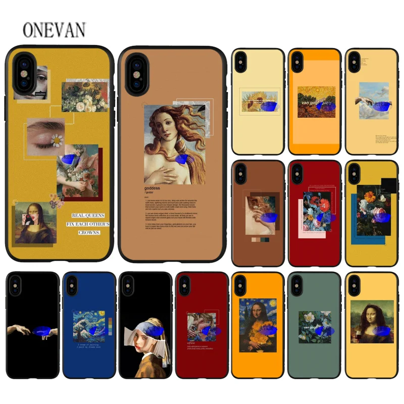 Funny Art Van Gogh painting Leonardo da Vinci panting soft Phone Case for Apple iPhone 7 8 6 6S Plus X XS MAX 5 5S SE XR Cover
Funny Art Van Gogh painting Leonardo da Vinci panting soft Phone Case for Apple iPhone 7 8 6 6S Plus X XS MAX 5 5S SE XR Cover