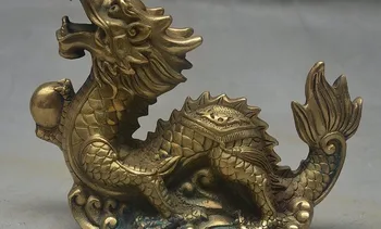 YM 311 7" China FengShui Palace Brass Auspicious Wealth Zodiac Dragon Hold Ball Statue
YM 311 7" China FengShui Palace Brass Auspicious Wealth Zodiac Dragon Hold Ball Statue