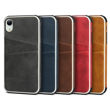 For Iphone XR case XS Max X 8 7 7Plus 6 6S Plus TPU soft frame+ Leather Case Credit 2 Card Slot Hybrid Back Cover Pocket Bag
For Iphone XR case XS Max X 8 7 7Plus 6 6S Plus TPU soft frame+ Leather Case Credit 2 Card Slot Hybrid Back Cover Pocket Bag