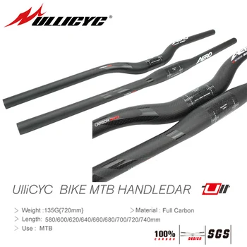 MTB/Road Bicycle Handlebar Flat or Rise Super strong Ultra light Carbon friber 31.8*580/600/620/640/660/680/700/720/740mm
MTB/Road Bicycle Handlebar Flat or Rise Super strong Ultra light Carbon friber 31.8*580/600/620/640/660/680/700/720/740mm