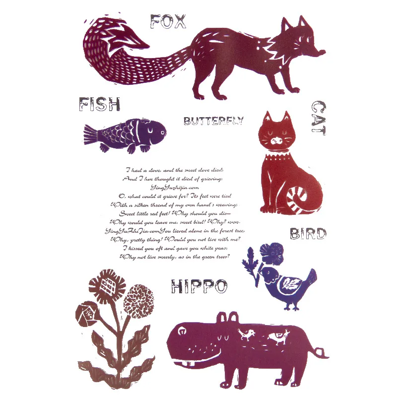 Cute Pet Animal Diary Clear Stamps for Scrapbooking DIY Silicone Seals Photo Album Embossing Folder Paper Maker Template Crafts
Cute Pet Animal Diary Clear Stamps for Scrapbooking DIY Silicone Seals Photo Album Embossing Folder Paper Maker Template Crafts