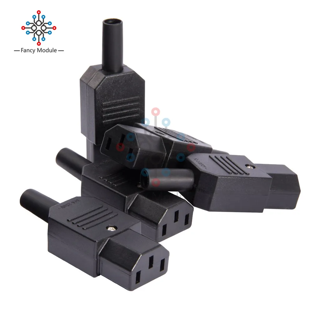 5PCS/Lot AC 250V 10A Female Power Adapter 3 Terminals IEC320 C13 AC Power Connector
5PCS/Lot AC 250V 10A Female Power Adapter 3 Terminals IEC320 C13 AC Power Connector