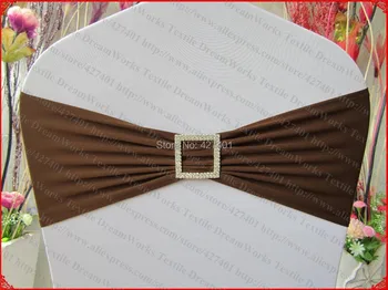 NO.31 Chocolate Brown Single Layer Spandex/Lycra/Expand Band&Square Diamond Buckle&Pin For Wedding Party Banquet Decorations
NO.31 Chocolate Brown Single Layer Spandex/Lycra/Expand Band&Square Diamond Buckle&Pin For Wedding Party Banquet Decorations