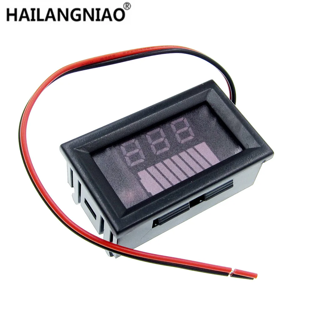 10PCS 12V ACID Red Lead Battery Capacity Indicator Charge Level Lead-acid LED Tester Voltmeter For
10PCS 12V ACID Red Lead Battery Capacity Indicator Charge Level Lead-acid LED Tester Voltmeter For