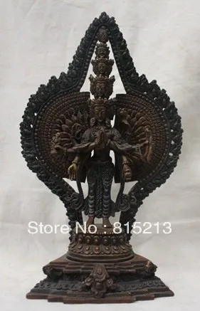 Bi00576 8-дюймовая статуя богини Avalokiteshvara из старой тибетской буддистской фиолетовой бронзы 1000
Bi00576 8-дюймовая статуя богини Avalokiteshvara из старой тибетской буддистской фиолетовой бронзы 1000