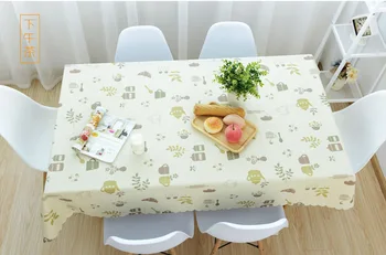 Cartoon dining-table waterproof tea oil proof Easy Clean beige PVC tablecloth kitchen
Cartoon dining-table waterproof tea oil proof Easy Clean beige PVC tablecloth kitchen
