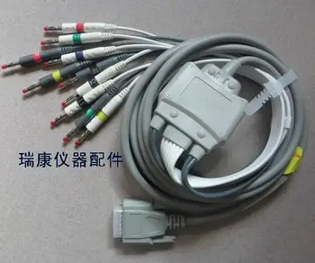 Three sharp agarie Kell Wo / Komen / Kangtai / / / / Shi Zhongqi Olsen Edan Borui 12 ECG cable 
Three sharp agarie Kell Wo / Komen / Kangtai / / / / Shi Zhongqi Olsen Edan Borui 12 ECG cable