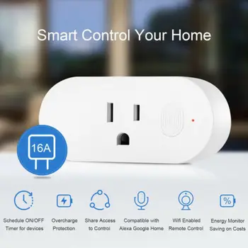 2 Pack Mini WiFi Smart Plug Remote Control Timer Switch Power Socket US Plug WiFi Smart Power Socket 3B24
2 Pack Mini WiFi Smart Plug Remote Control Timer Switch Power Socket US Plug WiFi Smart Power Socket 3B24