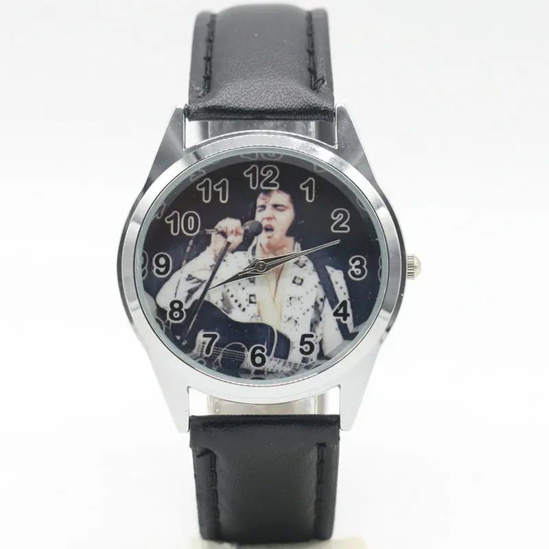Elvis Presley cartoon children watches students kids wristwatch watches Free Shipping
Elvis Presley cartoon children watches students kids wristwatch watches Free Shipping