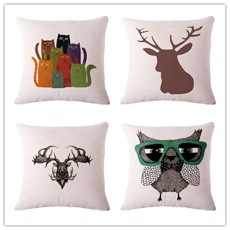 Another owl cat Cushion(No Filler) Polyester Family affection Sofa Car Seat family Home Decorative Throw Pillow
Another owl cat Cushion(No Filler) Polyester Family affection Sofa Car Seat family Home Decorative Throw Pillow