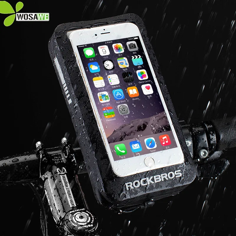 ROCKBROS MTB Road Bike Bag Waterproof Reflective Motorcycle Touch Screen Bicycle Handlebar Support Mobile Phone GPS Navigation
ROCKBROS MTB Road Bike Bag Waterproof Reflective Motorcycle Touch Screen Bicycle Handlebar Support Mobile Phone GPS Navigation