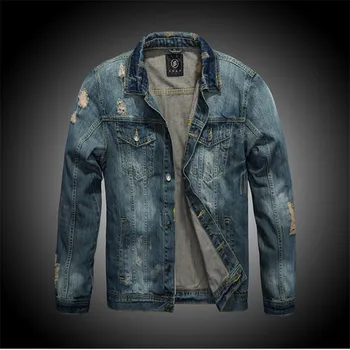 Men's Jean Jacket Slim Men Fits Denim Jeans Solid Male Jean Coats Men Cowboy Fashion Brand Clothing
Men's Jean Jacket Slim Men Fits Denim Jeans Solid Male Jean Coats Men Cowboy Fashion Brand Clothing