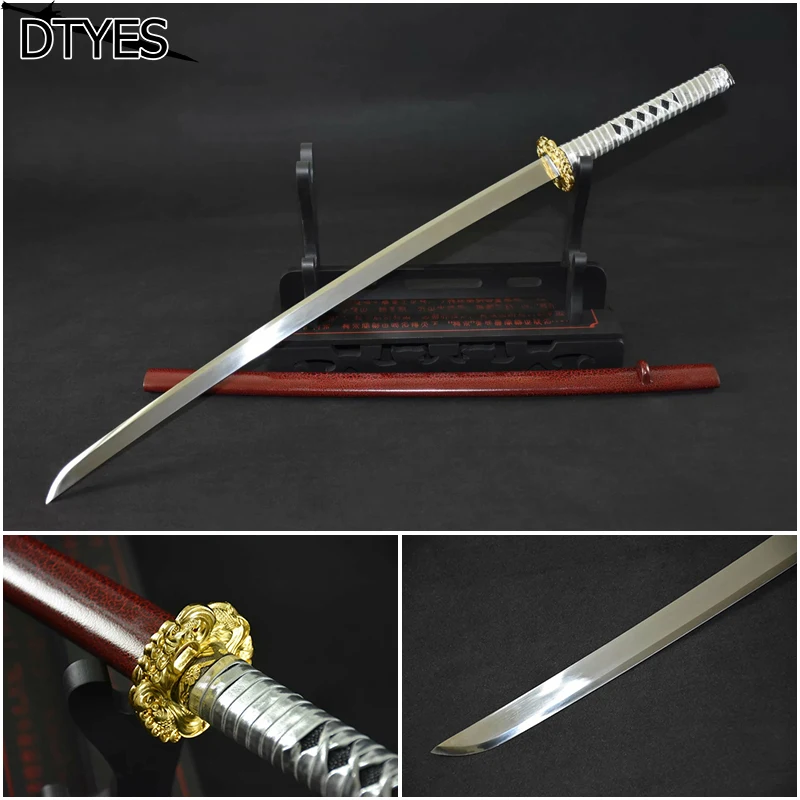 Genuine Samurai Sword High Manganese Steel Katanas Handmade Japanese Espada Samurai Katana Sword Battle Ready
Genuine Samurai Sword High Manganese Steel Katanas Handmade Japanese Espada Samurai Katana Sword Battle Ready
