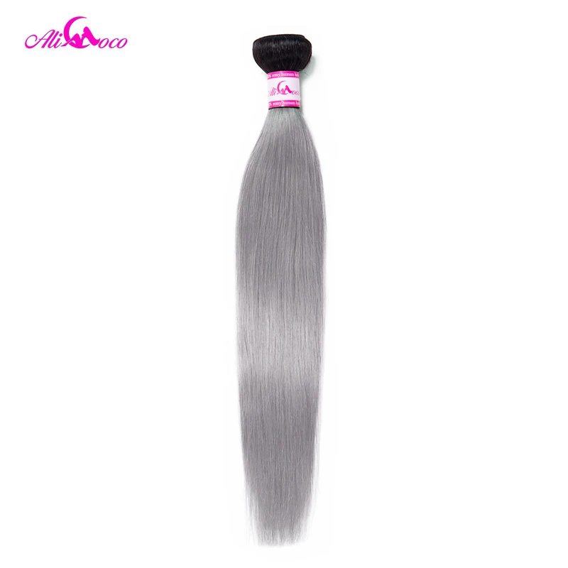Ali Coco Brazilian Straight Hair Weave Bundles 1B/Grey Ombre Bundles 3/4 Bundles And Deal 100% Human Hair Extension Remy Hair
Ali Coco Brazilian Straight Hair Weave Bundles 1B/Grey Ombre Bundles 3/4 Bundles And Deal 100% Human Hair Extension Remy Hair