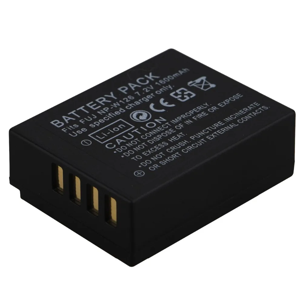 1pc 1600mAh NP-W126 NP W126 NPW126 Replacement Battery for Fujifilm FinePix HS30EXR HS33EXR HS50EXR X-A1 X-E1 X-E2 X-M1 X-Pro 1
1pc 1600mAh NP-W126 NP W126 NPW126 Replacement Battery for Fujifilm FinePix HS30EXR HS33EXR HS50EXR X-A1 X-E1 X-E2 X-M1 X-Pro 1