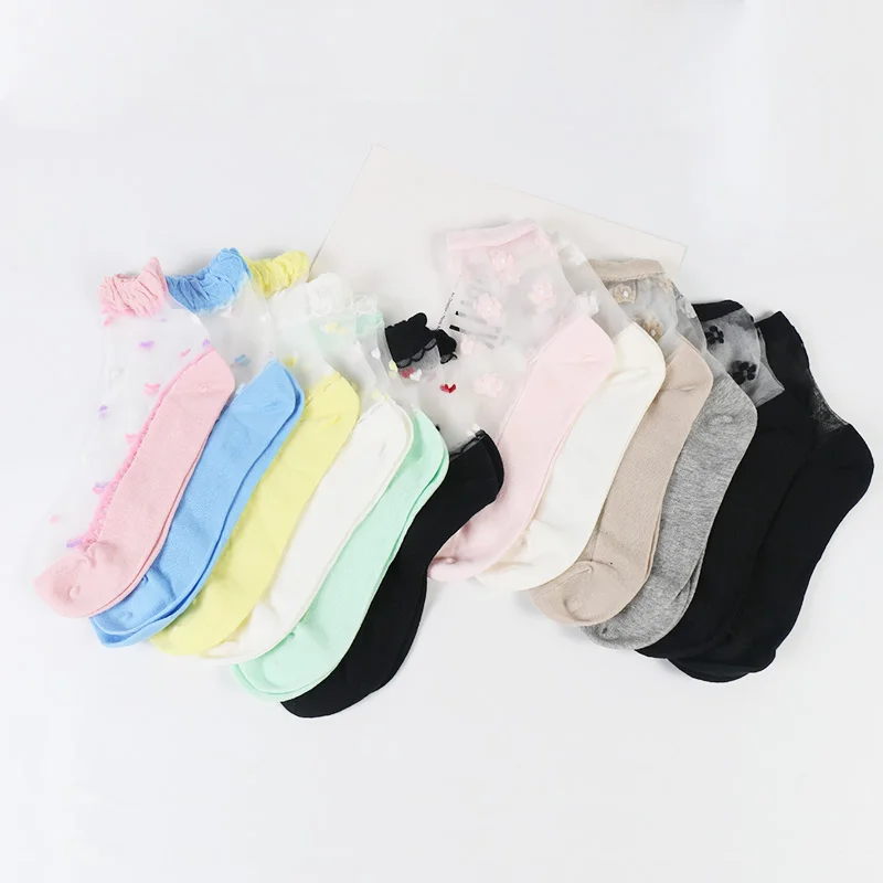 DONG AI fashion ultra-thin invisible glass silk flower love LOVE cotton bottom female socks
DONG AI fashion ultra-thin invisible glass silk flower love LOVE cotton bottom female socks