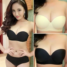 fashion sexy push up bra ladies seamless half cup bras strapless lingerie backless women underwear lenceria femenina 32-38A/B
fashion sexy push up bra ladies seamless half cup bras strapless lingerie backless women underwear lenceria femenina 32-38A/B